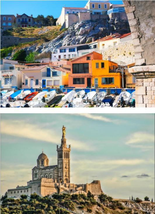 Ferienwohnung Chic Et Boheme A Endoume, A Deux Pas Du Vieux-Port Marseilles Exterior foto